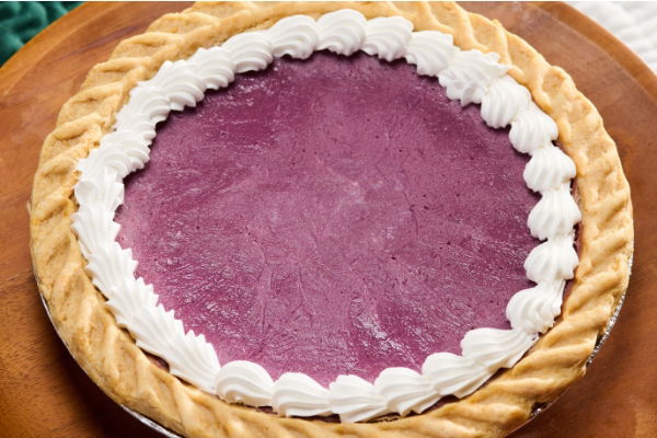 Purple Sweet Potato Pie